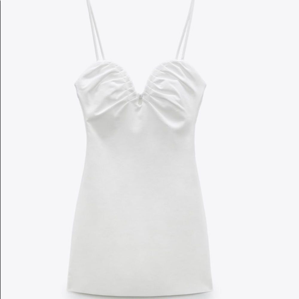 Zara
Deep Plunge Sweetheart Neckline Dress Short - Picture 7 of 8